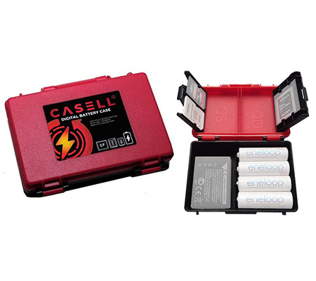 Casell Camera Battery and Memory Case