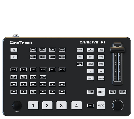 Cinetreak Cinelive V1 HDMI FHD Live-Streaming Switcher