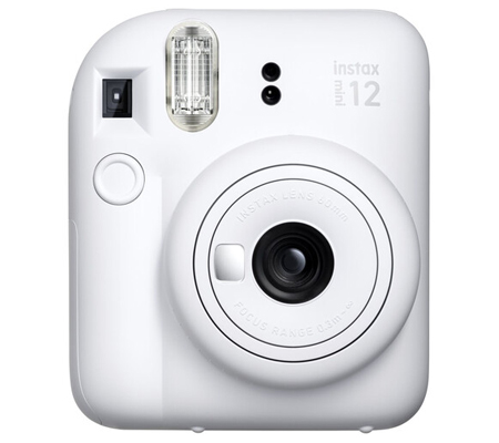 Fujifilm Instax Mini 12 Instant Film Camera Clay White