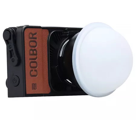 Colbor W100 Portable Bi-Color LED + Colbor PG99 Power Grip