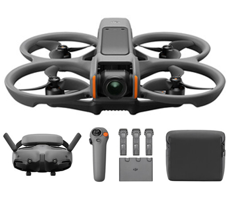 DJI Avata 2 Fly More Combo with 3 Battery + Googles 3 + Motion Controler 3