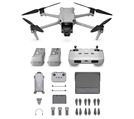 DJI Air 3 Fly More Combo with RC-N2 Drone Camera