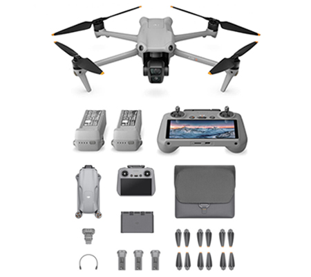 DJI Air 3 Fly More Combo with RC 2 Drone Camera