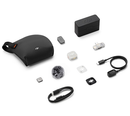 DJI Mic Mini 2S 1TX + 1Mobile RX + Charging Case Wireless Microphone System