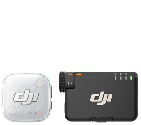 DJI Mic Mini 2S 1TX + 1RX Wireless Microphone System