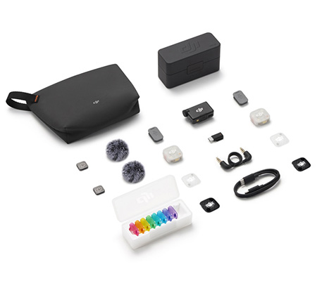 DJI Mic Mini 2S 2TX + 1RX + Charging Case Wireless Microphone System