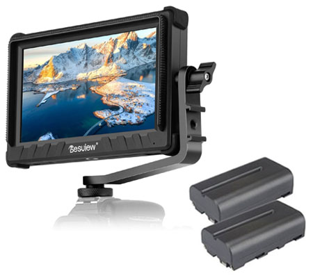 Desview P5II with 2 Batteries 5.5 Inch 4K Field Monitor Camera