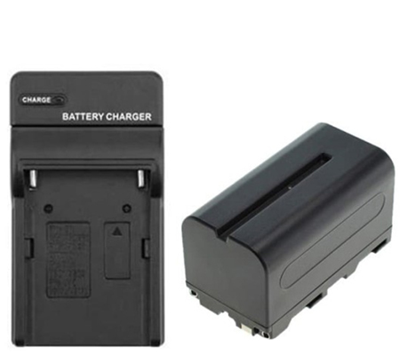 Digital Battery Replacement Sony NP-F750/F770 + Charger for Sony HXR-MC2500 / Godox 500C
