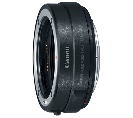 Canon Drop-in Filter Mount Adapter EF-EOS R with Circular Polarizer Filter