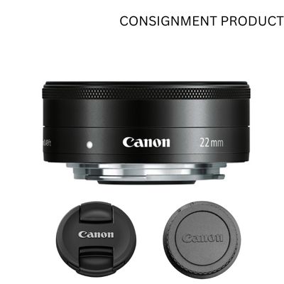 :::USED:::CANON EF-M 22MM F/2 STM (MINT - 840) - CONSIGNMENT