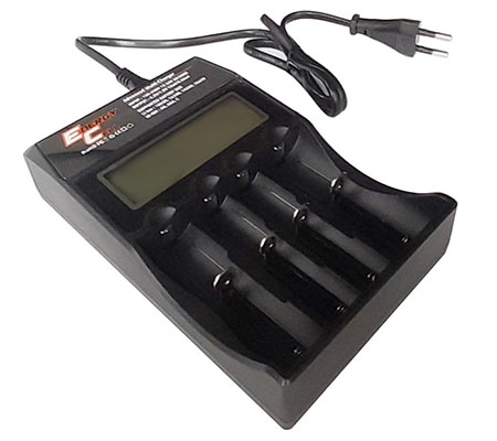Energy Cell Digital Multi Charger 4 Slot for AA/AAA/C Battery