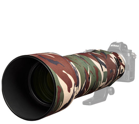 Easy Cover Lens Oak For Nikon Z 180-600mm f/5.6-6.3 VR Green Camouflage