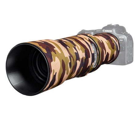 Easy Cover Lens Oak For Canon RF 600mm F/11 IS STM Brown Camouflage