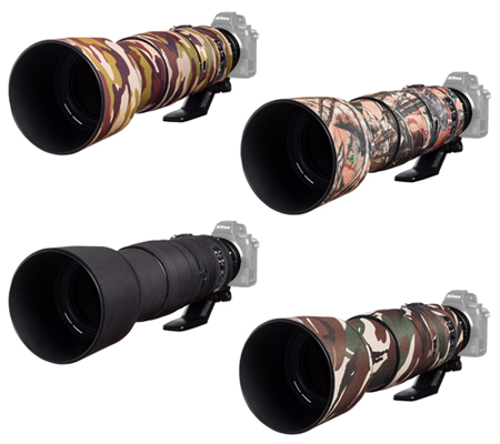 Easy Cover Lens Oak For Nikon 200-500mm f/5.6 VR Black