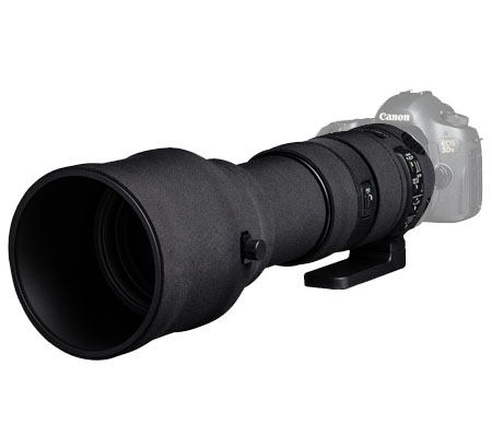 Easy Cover Lens Oak For Sigma 150-600mm f/5-6.3 DG OS HSM Sport Black