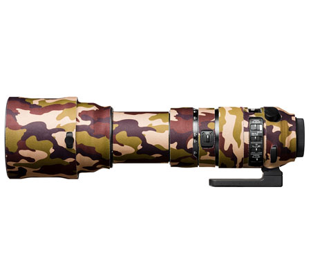 Easy Cover Lens Oak For Sigma 150-600mm f/5-6.3 DG OS HSM Sport Brown Camouflage
