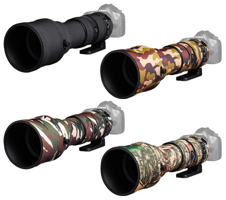 Easy Cover Lens Oak For Sigma 150-600mm f/5-6.3 DG OS HSM Sport Brown Camouflage