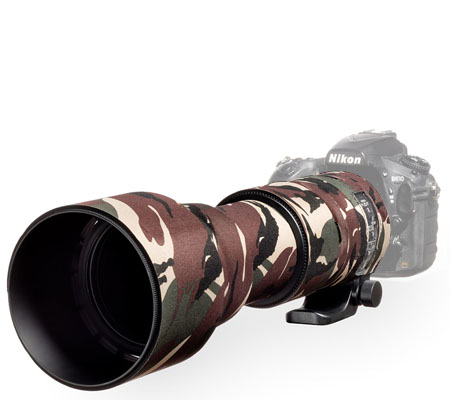 Easy Cover Lens Oak For Sigma 150-600mm f/5-6.3 DG OS HSM Contemporary Green Camouflage