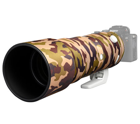 Easy Cover Lens Oak For Sony FE 200-600 f/5.6-6.3 G OSS Brown Camouflage