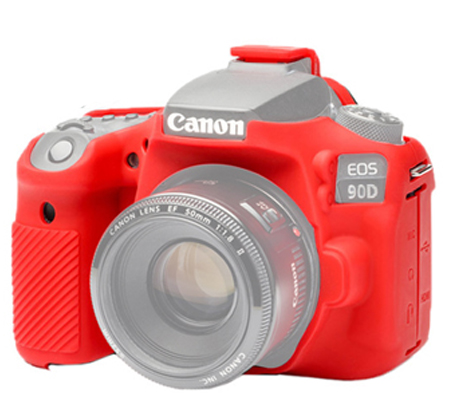 Easy Cover for Canon EOS 90D Red