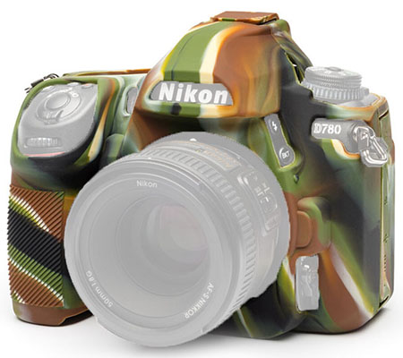 Easy Cover for Nikon D780 Silicone Camera Case Camouflage