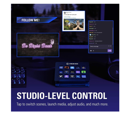 Elgato Stream Deck 15 LCD Keys Live Controller