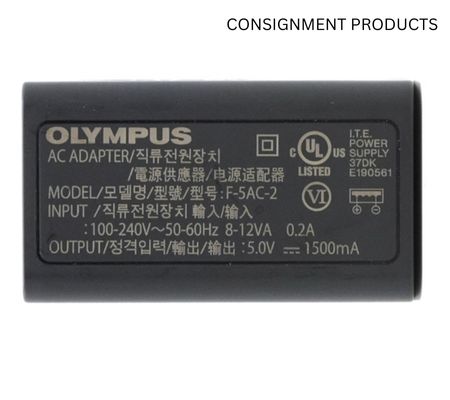 :::USED::: OLYMPUS F-5 AC ADAPTER (EXCELLENT) - CONSIGNMENT