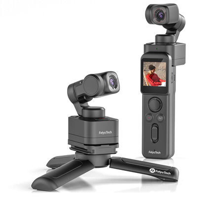 Feiyu Pocket 3 Cordless Detachable 3-Axis Gimbal Camera