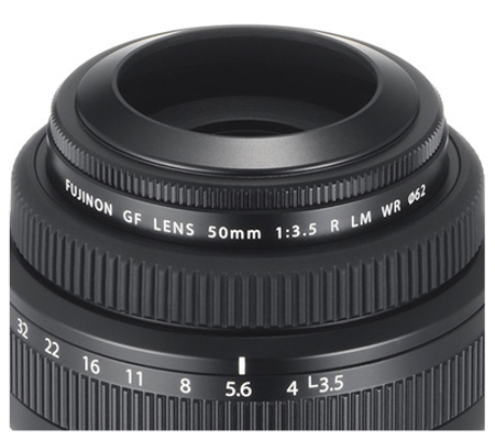 Fujifilm GF 50mm f/3.5 R LM WR Lens