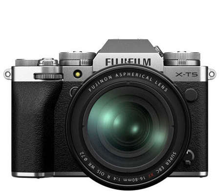 Fujifilm X-T5 kit 16-80mm f/4 R OIS WR Silver