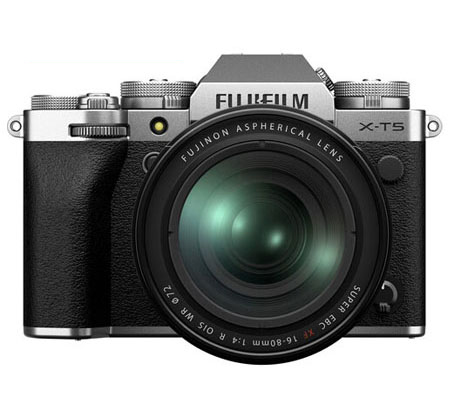 Fujifilm X-T5 kit 16-80mm f/4 R OIS WR Silver