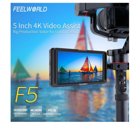FeelWorld F5 5 Inch 4K HDMI IPS FHD Field Monitor