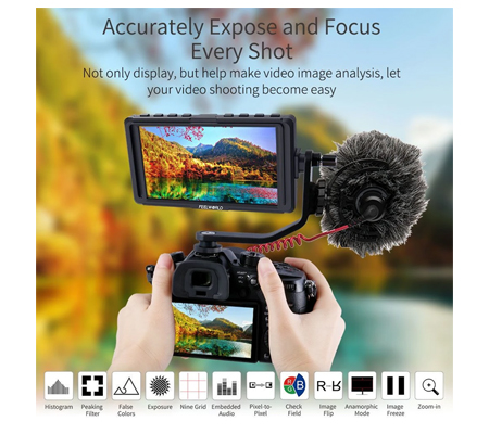 FeelWorld F5 5.5Inch 4K HDMI IPS FHD Field Monitor