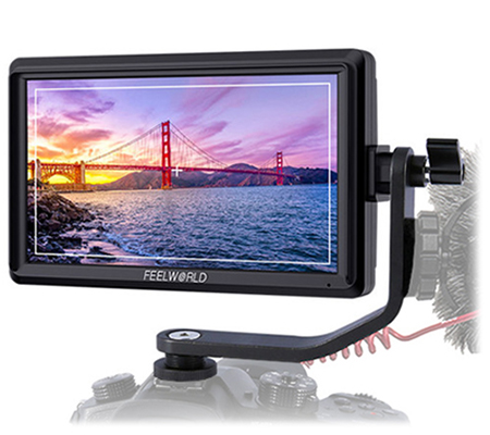 FeelWorld FW568 5.5-inch On-Camera Field Monitor IPS Full HD Support HDMI