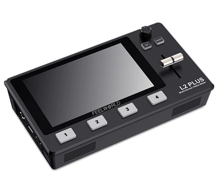 Feelworld L2 Plus Multi Camera Video Mixer Switcher 5.5 Inch