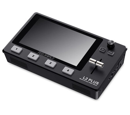 Feelworld L2 Plus Multi Camera Video Mixer Switcher 5.5 Inch