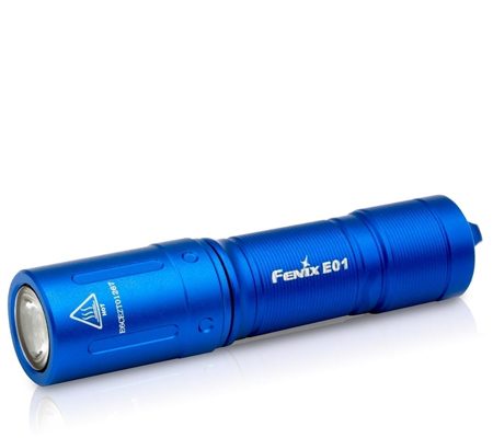 Fenix E01 V2.0 AAA Mini Flashlight Blue