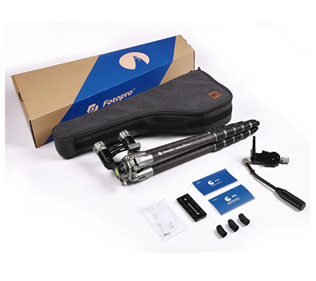 Fotopro E6L Eagle Series Carbon Tripod with Fotopro E6H Gimbal Head