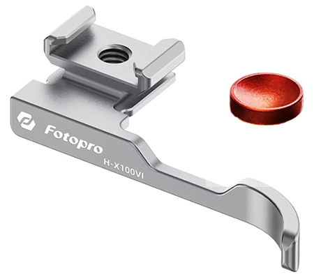 Fotopro H-X100VI Thumbs Grip for Fujifilm X100VI / X100V Silver-Gold