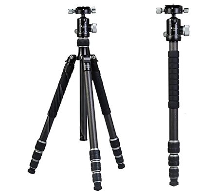 Fotopro X5C Travel Carbon Tripod Monopod