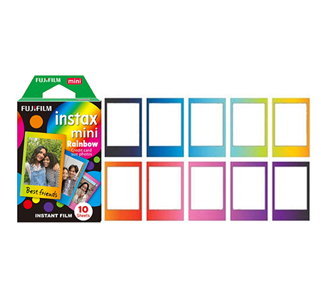 Fujifilm Instax Mini Paper Rainbow
