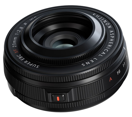 Fujifilm XF 23mm f/2.8 R WR Black Lens