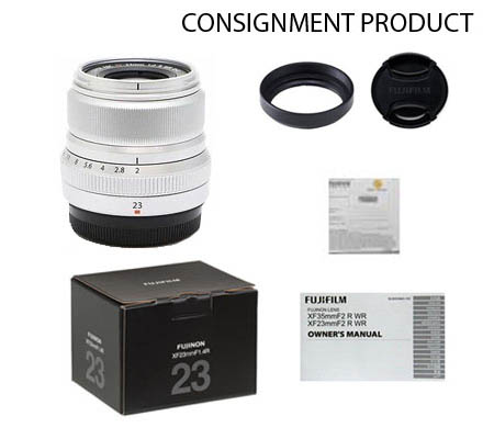 ::: USED ::: Fujifilm XF 23mm F/2 Silver (Mint-066) Consignment