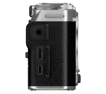 Fujifilm X-M5 Body Silver Vlog Package