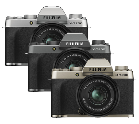 Fujifilm Xt200 Kit Xc15 45mm F 3 5 5 6 Ois Pz Champagne Gold