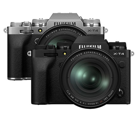 Fujifilm XT4 Kit 16-80mm f/4 R OIS WR Black