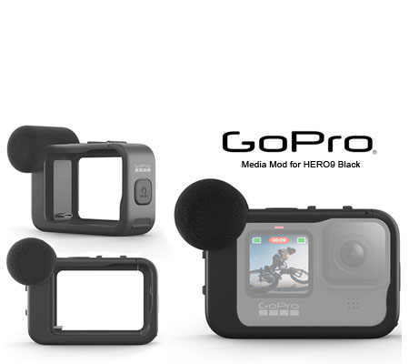 GoPro Media Mod for HERO 11 / HERO 10 / HERO 9 Black (ADFMD-001)