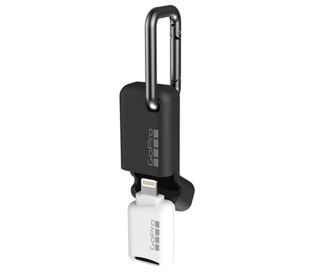 GoPro Quik Key MicroSD Card Reader Lightning for Iphone/Ipad