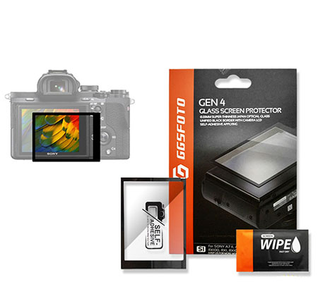 GGS Glass Screen Protector S1 For Sony A7C/A7II/A7III/A7RIII/A7RIV/A9/RX100/RX10/ZV1