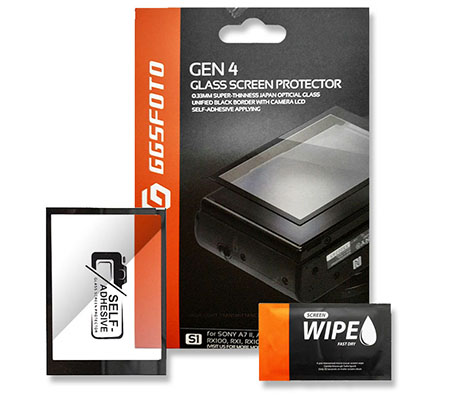 GGS Glass Screen Protector S1 For Sony A7C/A7II/A7III/A7RIII/A7RIV/A9/RX100/RX10/ZV1